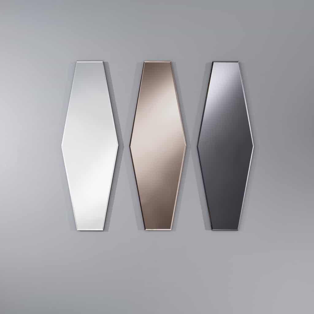 Aurelie Clear Mirror From Deknudt - 27cm x 80cm - Image 3