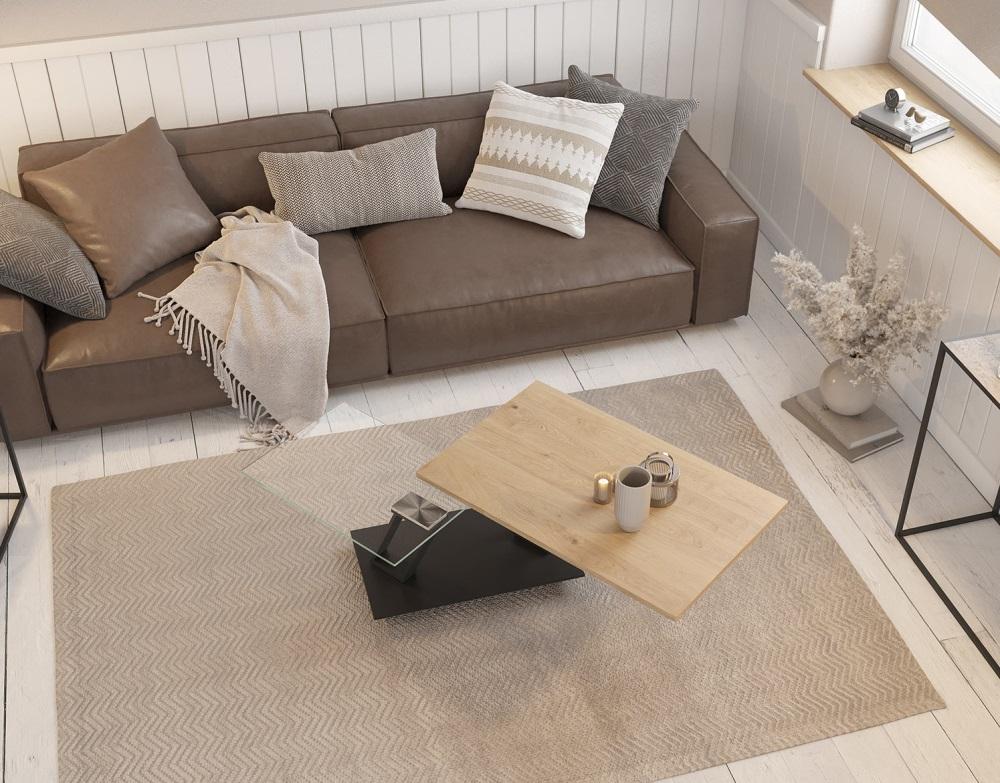 Barcelona Ceramic Top Coffee Table - Choice of finish - from Akante - Image 19