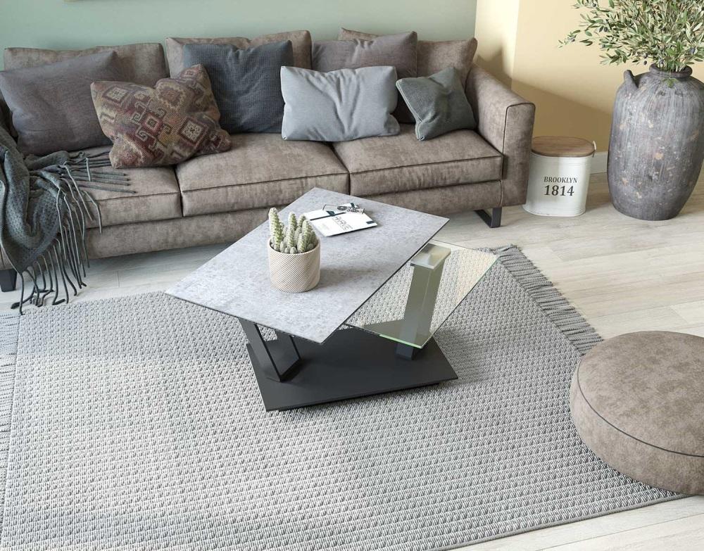 Barcelona Ceramic Top Coffee Table - Choice of finish - from Akante - Image 17