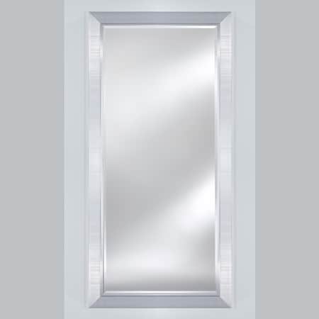 Bremen Large Silver XL Mirror from Deknudt - 83cm x 183cm