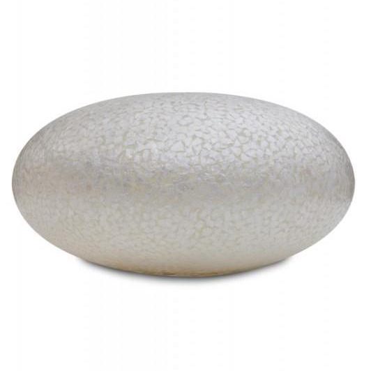 Elara White Ovo Lamp