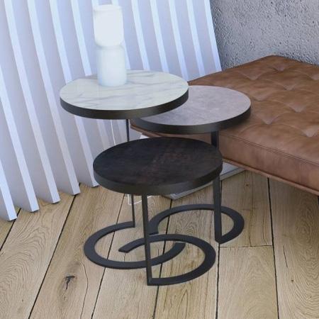 Eureka Side Table from Akante