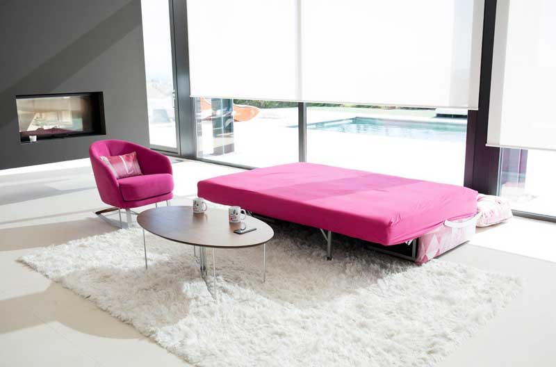 Indy 4 Seater Sofa Bed - Armless - Fama - Image 4