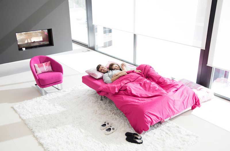 Indy 4 Seater Sofa Bed - Armless - Fama - Image 5