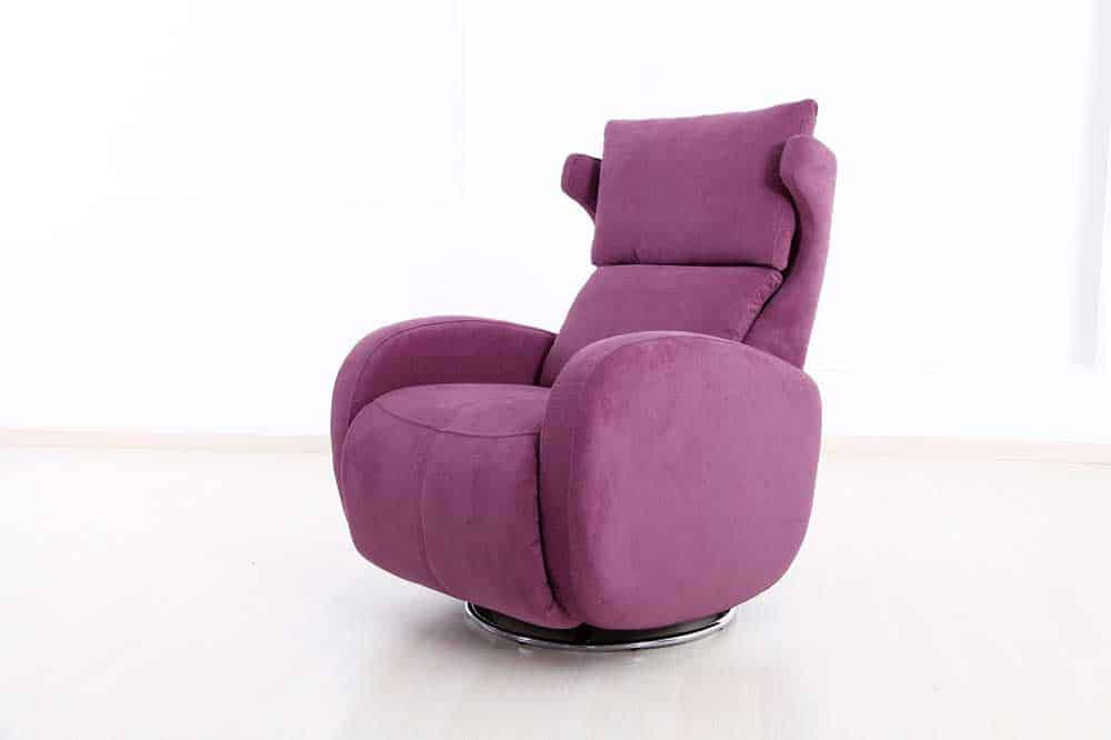 Kim Fabric Recliner Armchair - Fama - Image 4