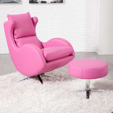 Leather swivel chairs