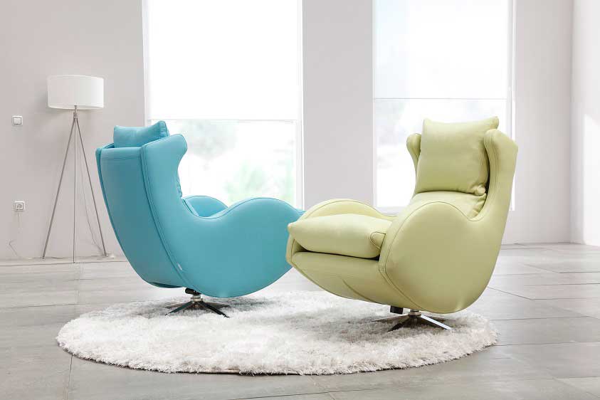 Fama - Lenny Leather Chair - Image 5
