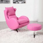 Lenny Leather Swivel Chair