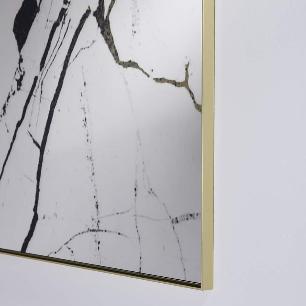 Marble Mirror From Deknudt - 121cm x 83cm - Image 3