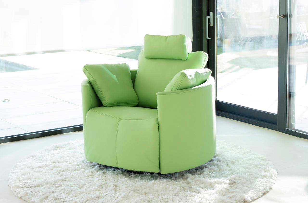 Moonrise Leather Chair - Electric Recliner, Rocker, Swivel from Fama - Image 8