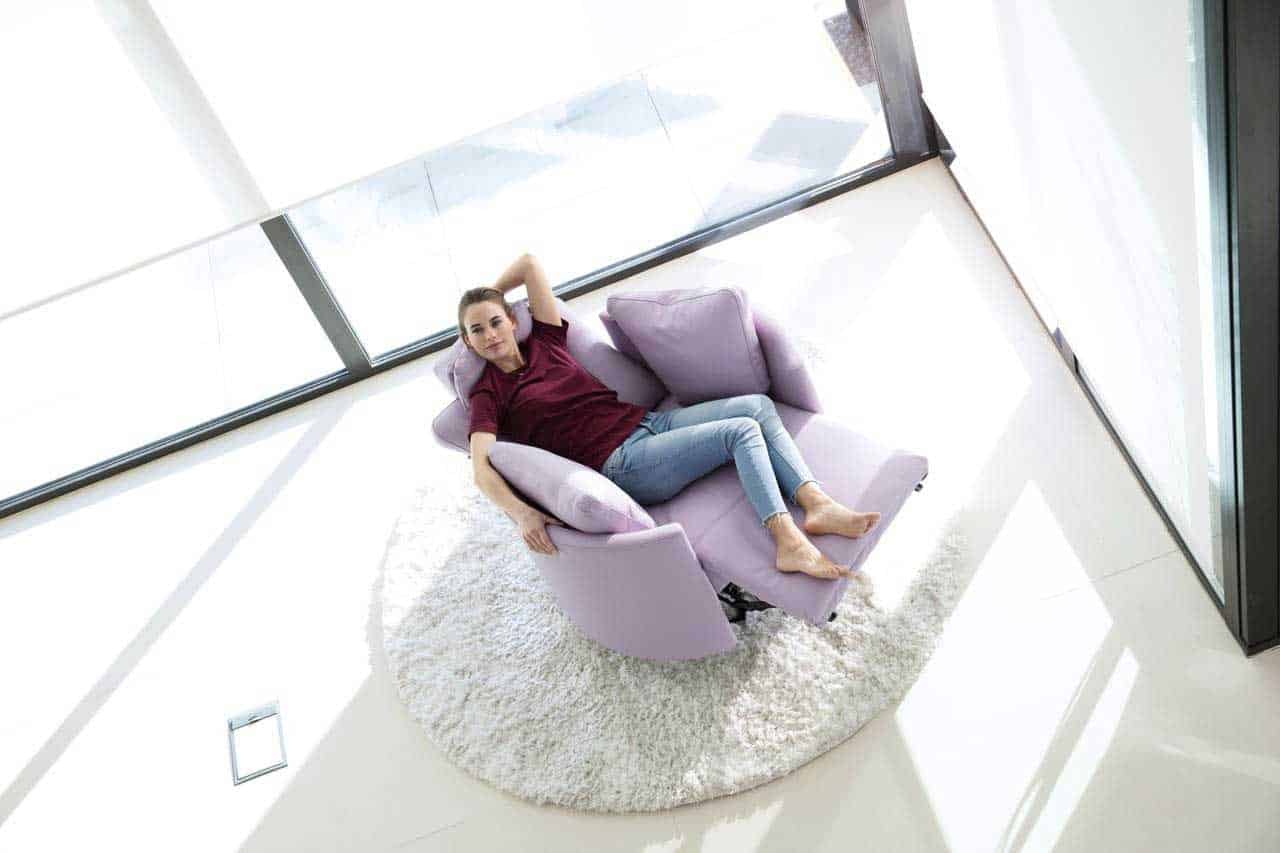 Moonrise Leather Chair - Electric Recliner, Rocker, Swivel from Fama - Image 13