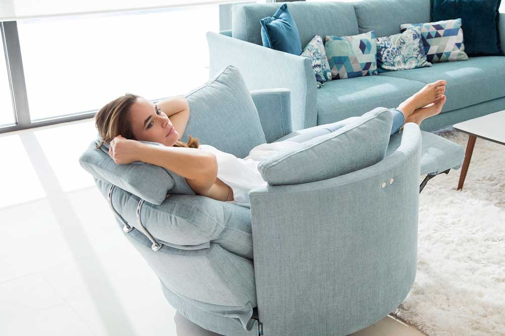 Moonrise Fabric Chair - Electric Recliner, Rocker, Swivel from Fama - Image 4