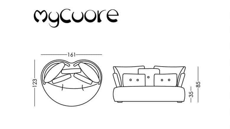 MyCuore Swivel Sofa From Fama - Image 7