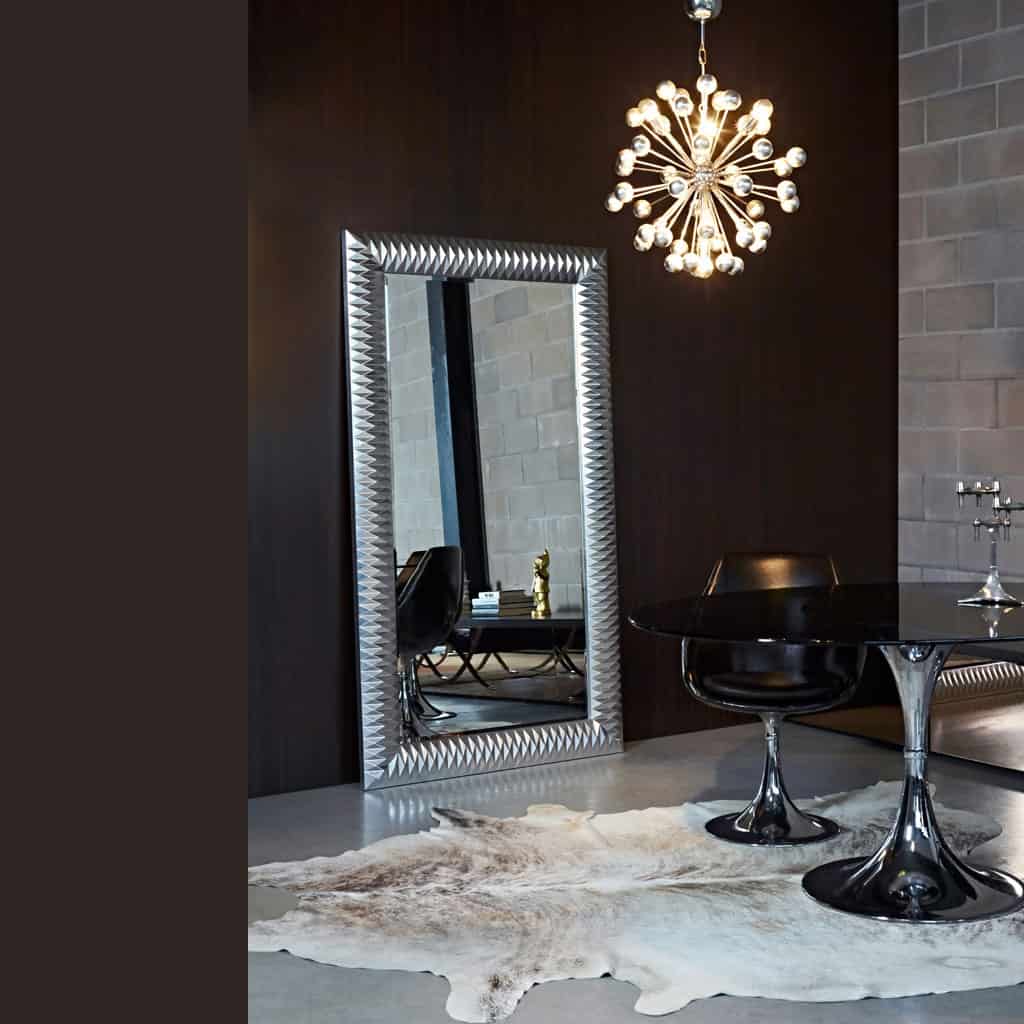 Nick L Silver Mirror From Deknudt -189cm x 106cm - Image 4