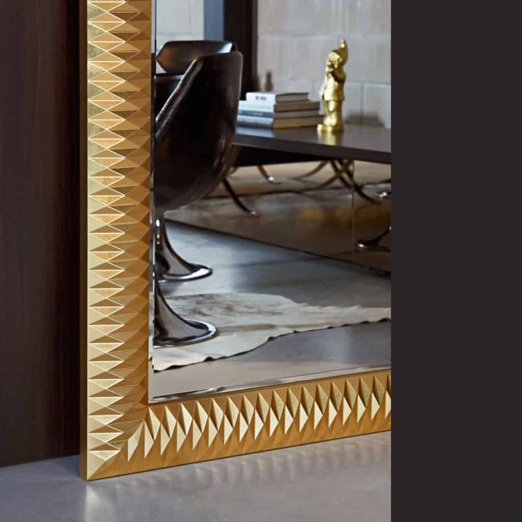 Nick L Gold Mirror From Deknudt -189cm x 106cm - Image 4