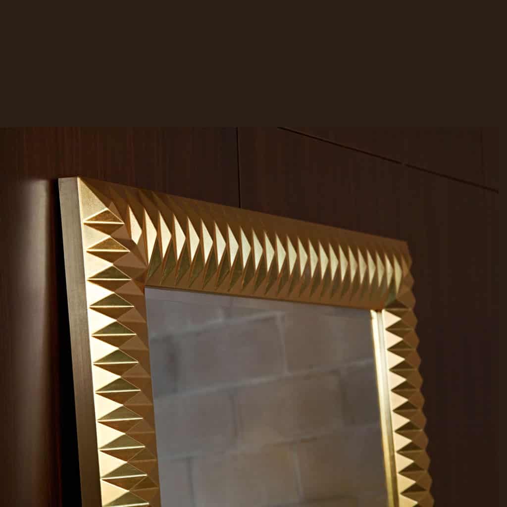 Nick L Gold Mirror From Deknudt -189cm x 106cm - Image 3