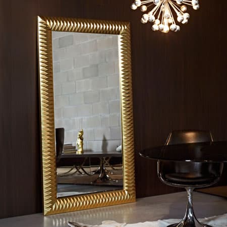 Nick L Gold Mirror From Deknudt -189cm x 106cm