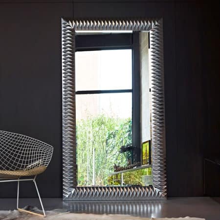 Nick L Silver Mirror From Deknudt -189cm x 106cm