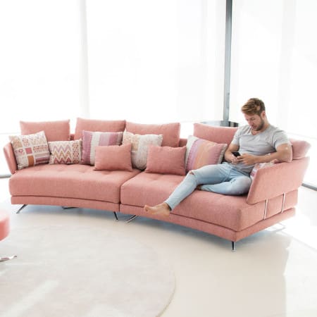 Pacific A 4 Seater Sofa from Fama (263cm) - Image 5