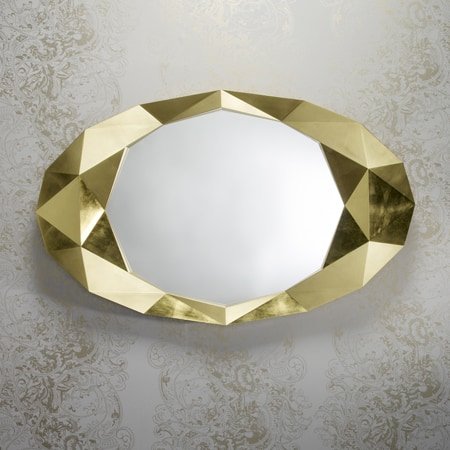 Precious Gold Mirror From Deknudt - 152cm x 93cm