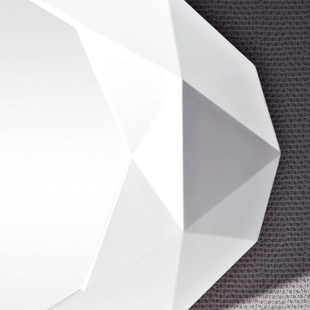 Precious White Mirror From Deknudt - 152cm x 93cm - Image 4