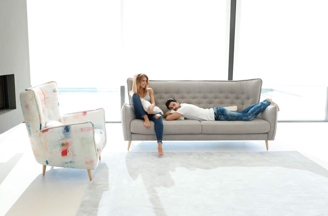 Simone C - 3 Seater Sofa from Fama (197cm) - Image 6