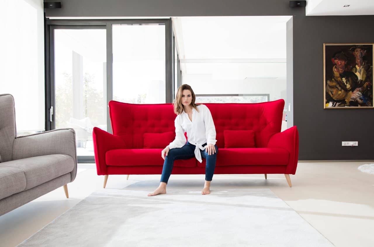 Simone C - 3 Seater Sofa from Fama (197cm) - Image 4