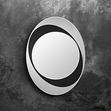 Sphere Mirror From Deknudt - 110cm x 83cm