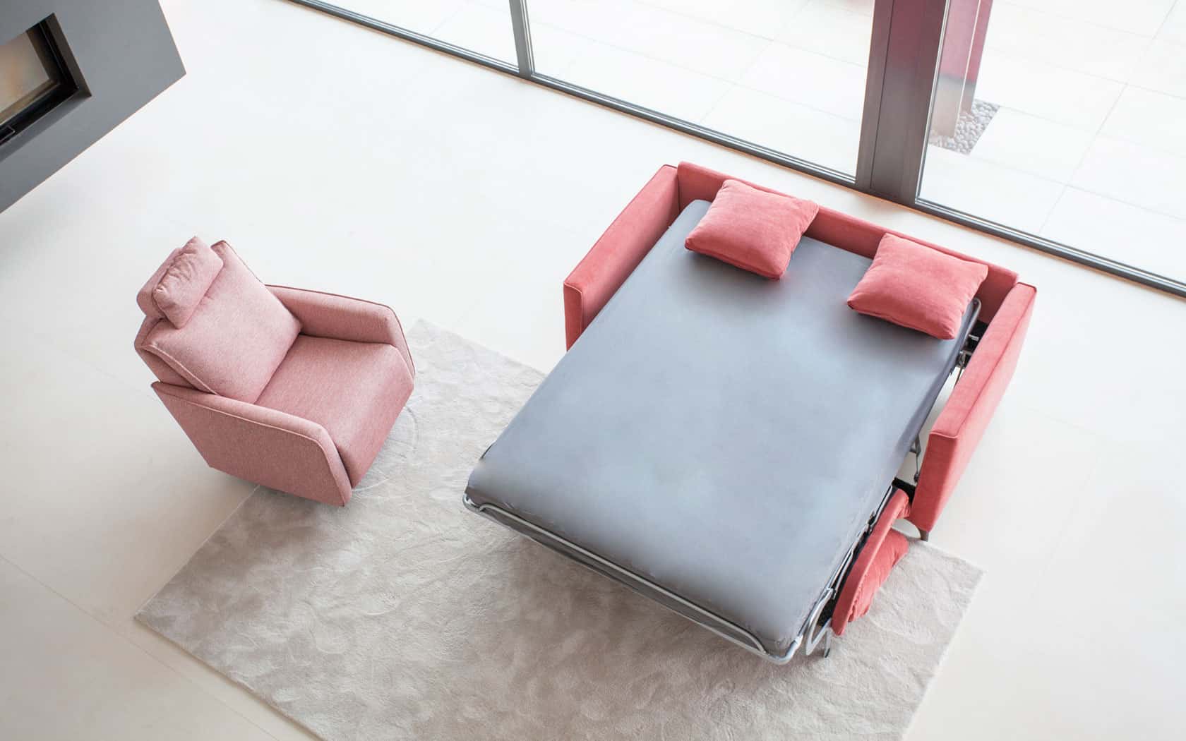 Dali 4 Seater Sofa Bed From Fama (204cm) - Image 7