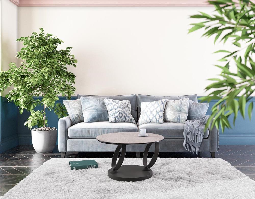 Eolia Chrome & Ceramic Top Coffee Table - Choice of Ceramic tops - Image 15