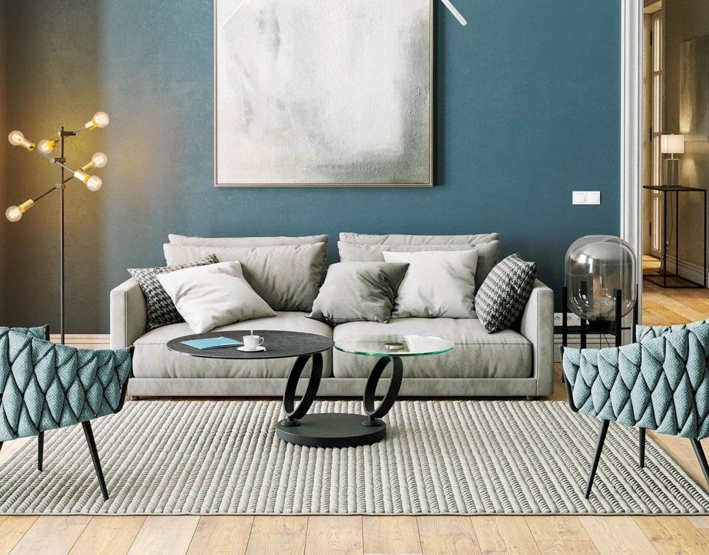 Eolia Chrome & Ceramic Top Coffee Table - Choice of Ceramic tops - Image 16