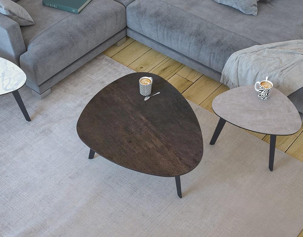 Galet Ceramic Top Coffee Table - Image 16