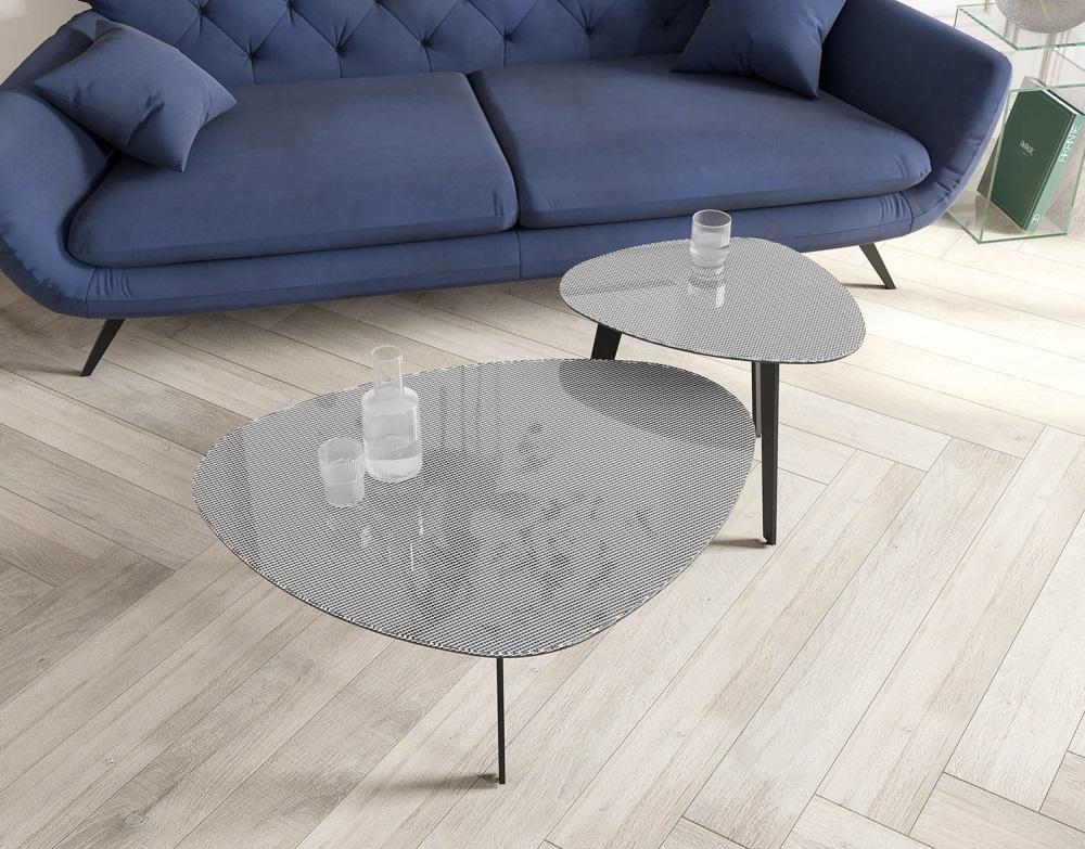 Galet Ceramic Top Coffee Table - Image 18