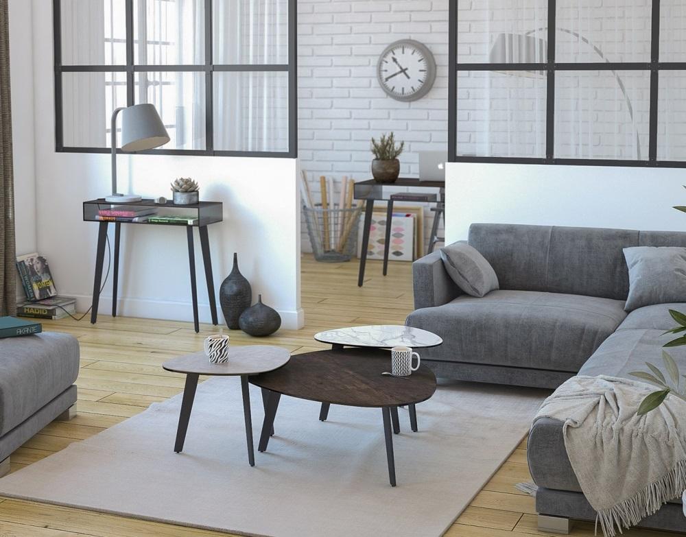 Galet Side Table from Akante - Image 3