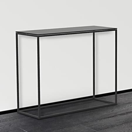 Julia Black Painted Console Table from Akante ST180 - 100x38x80cm