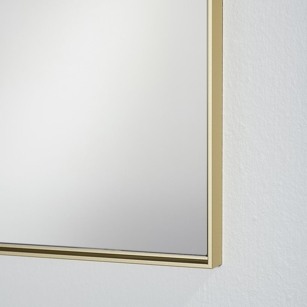 Lucka Gold Mirror from Deknudt 80x120cm