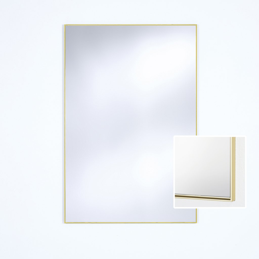 Lucka Gold Mirror from Deknudt 80x120cm