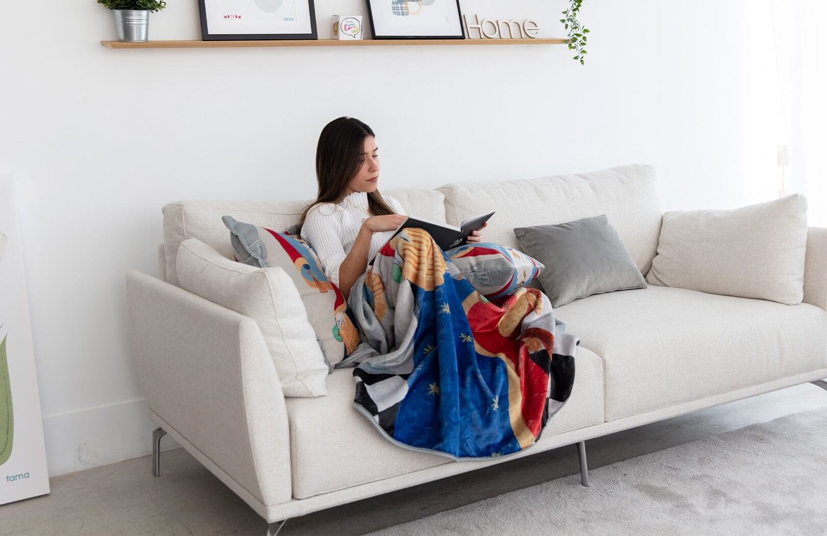 La Papisa Blanket from Fama