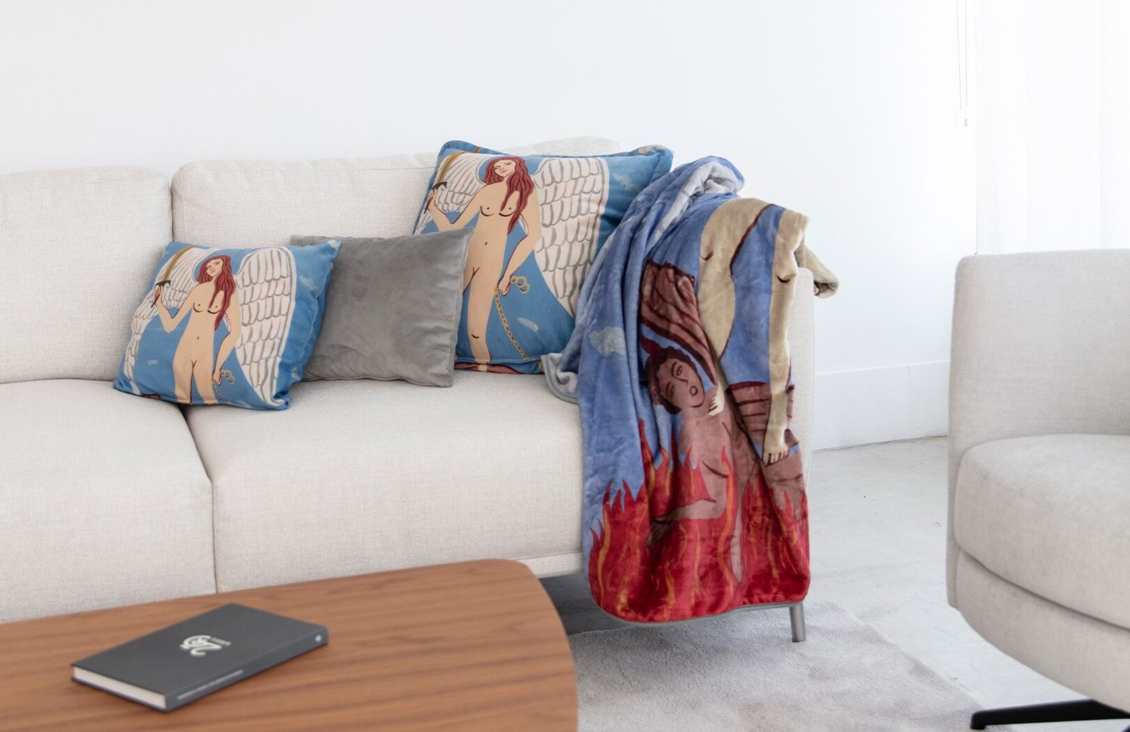 San Michaela Blanket from Fama