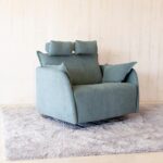 Nadia Xl fabric electric recliner sofa from Fama