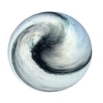 PL013O Glass Planet Lamp Oval