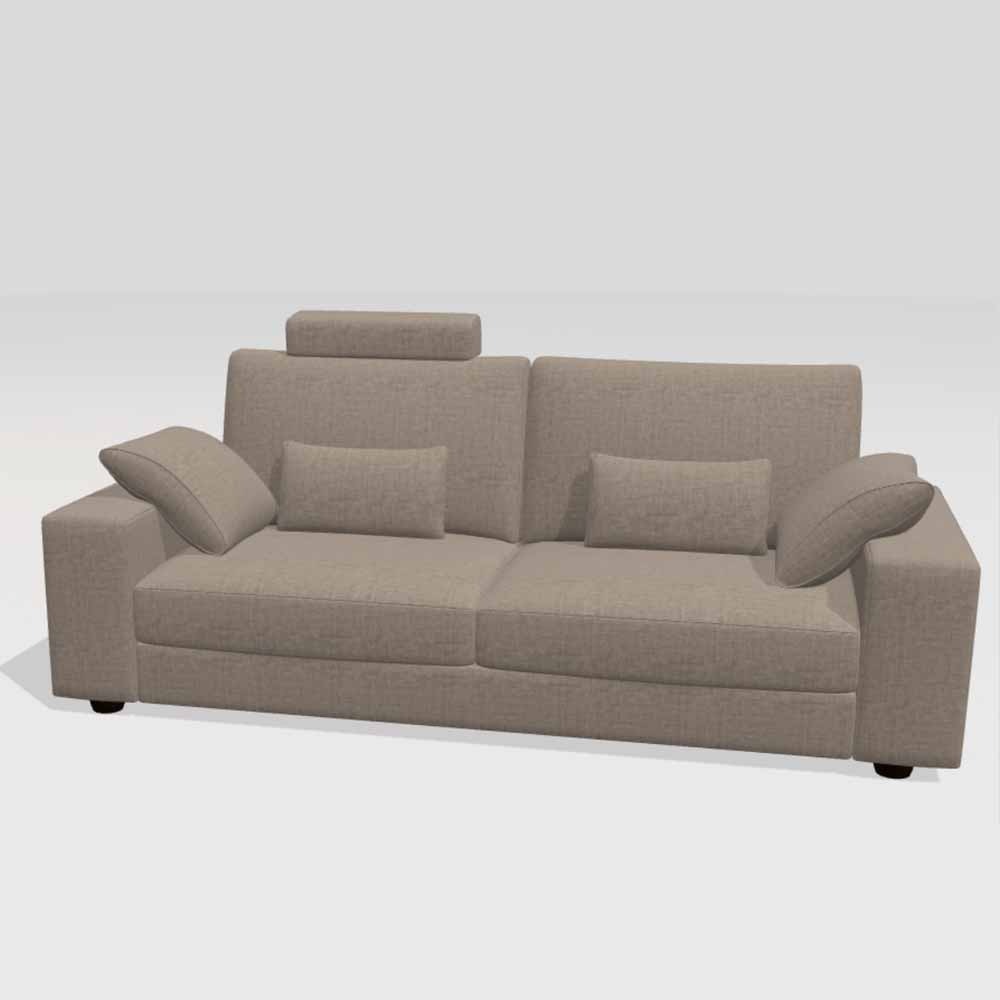 Fabric 4 seater sofas