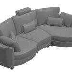 Afrika LB1 + Z2 Leather – Chaise sofa from Fama 282cm