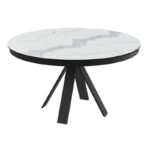 Chanterelle Dining Table Matt Marble
