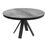 Chanterelle Dining Table Silver Ceramics