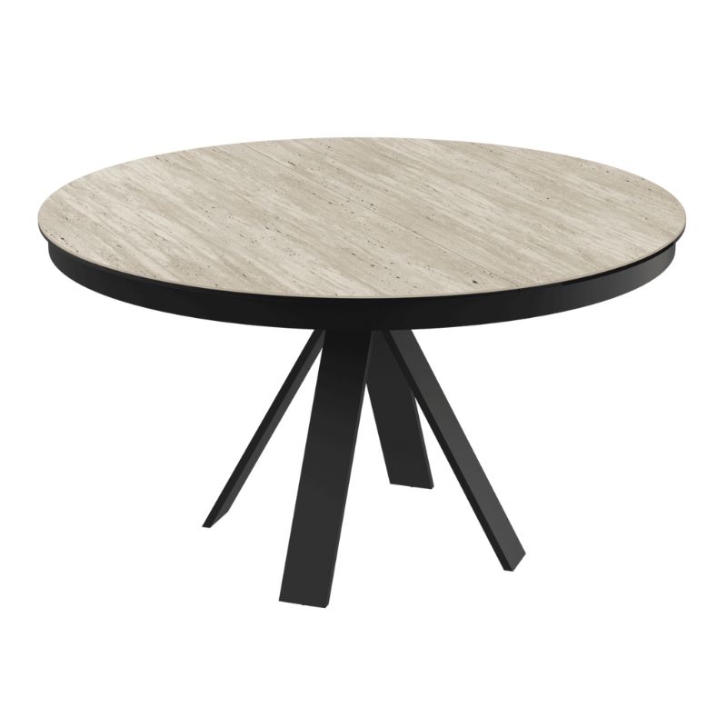 Chanterelle Dining Table Travertine