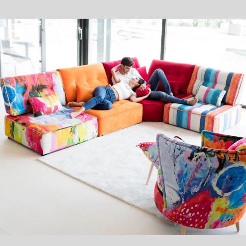 Arianne Love A+A+Z+A corner sofa from Fama