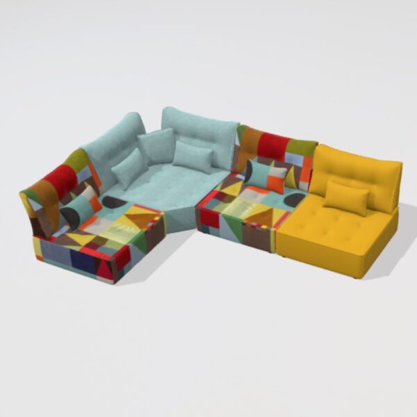 Arianne Love A+Z+A+A Corner Sofa