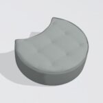 Arianne Love Footstool WL