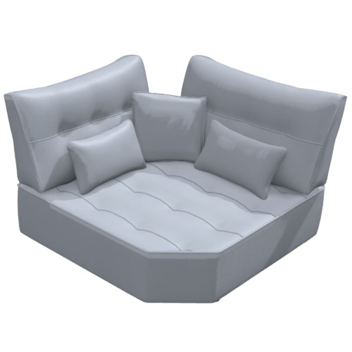 Arianne Leather Corner Z Module